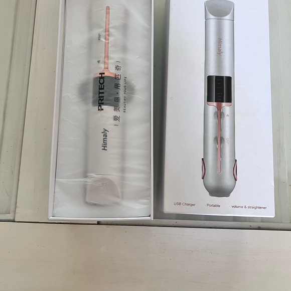 HIMALY Rechargeable Hair Straightener TA-1809 (HIB09). new in box - Picture 2 of 2